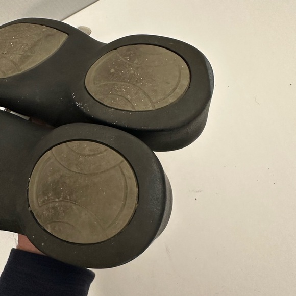 Birkenstock Tatami White Leather Sandals Straps Slides US 9 - Picture 8 of 12